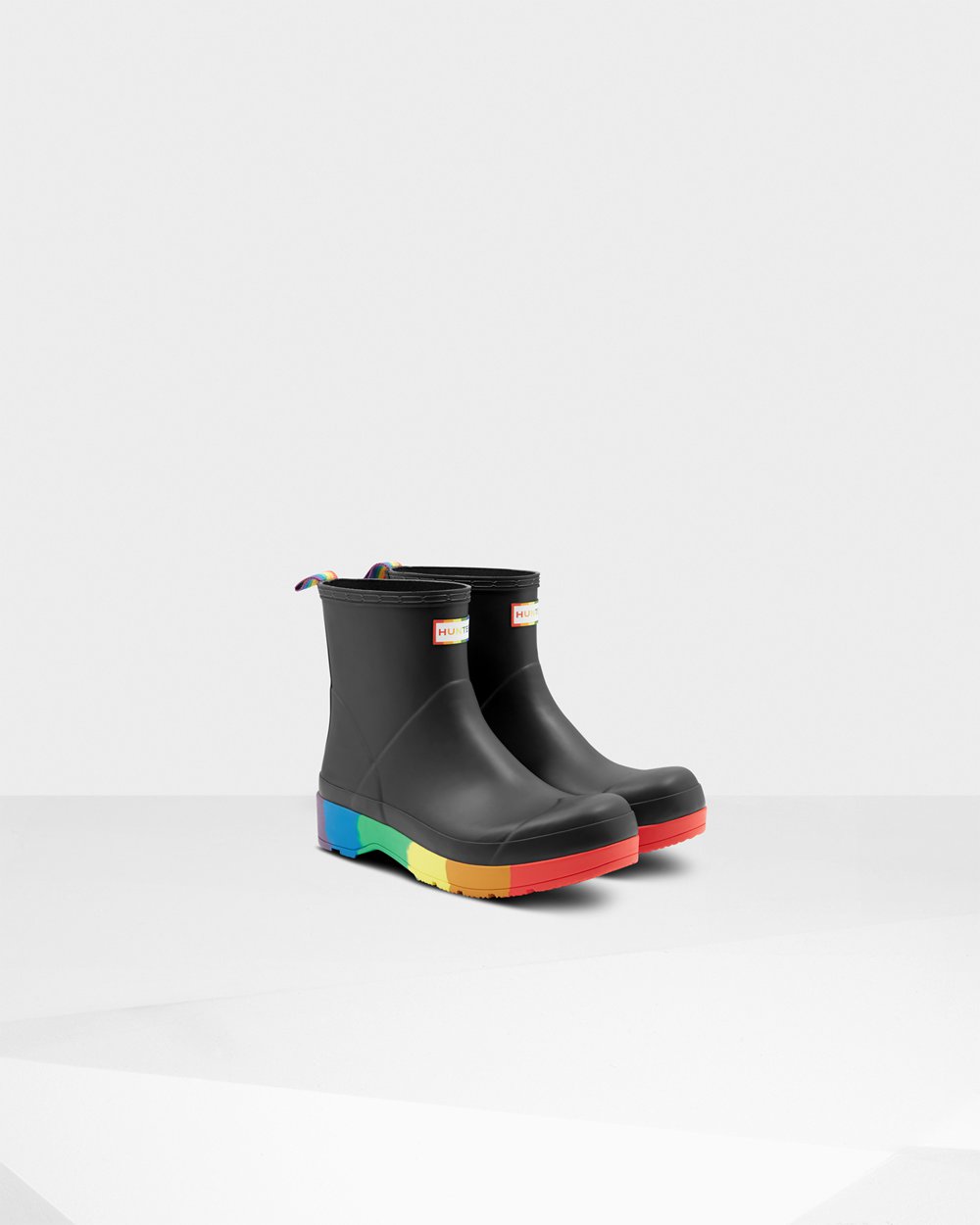 Botas Play Hunter Homem Pretas - Original Pride Heeled Rain - 16QYKNALT